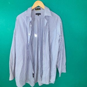 Cambridge Classics size 17 1/2 button down men’s shirt